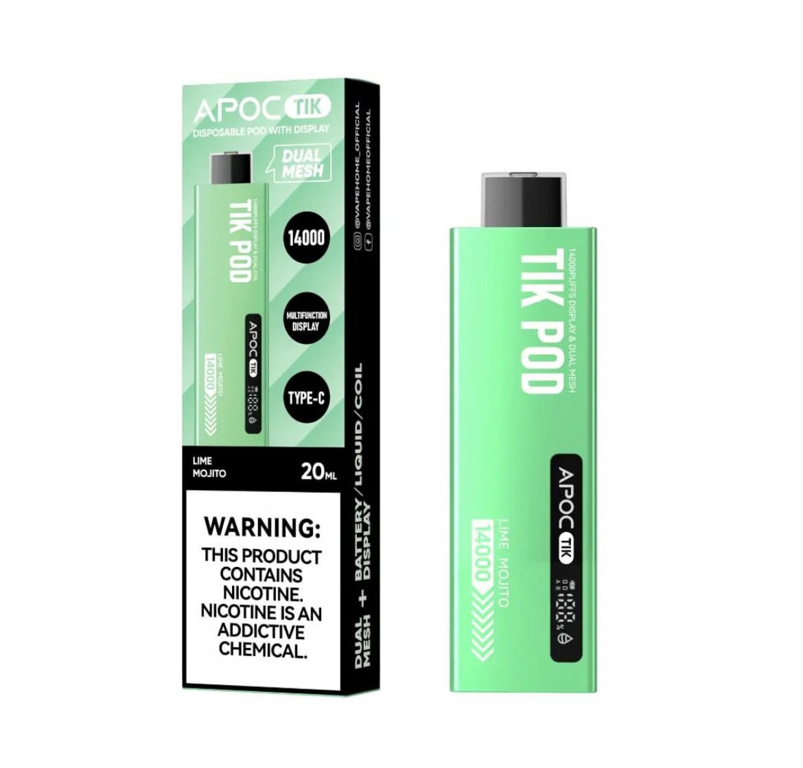 TIK POD - LIME MOJITO PPP TIK POD - LIME MOJITO PPP
