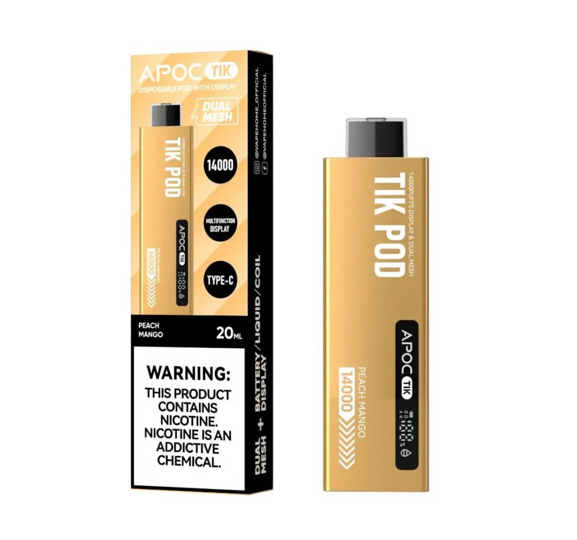 TIK POD - PEACH MANGO