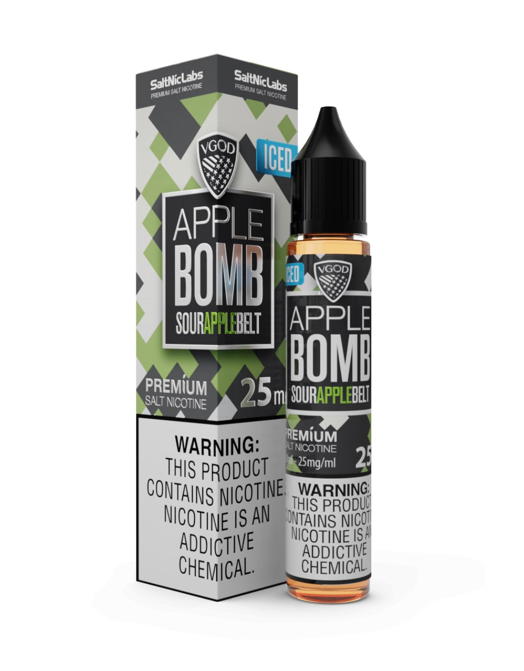 SALTNIC - ICED APPLE BOMB 30ML