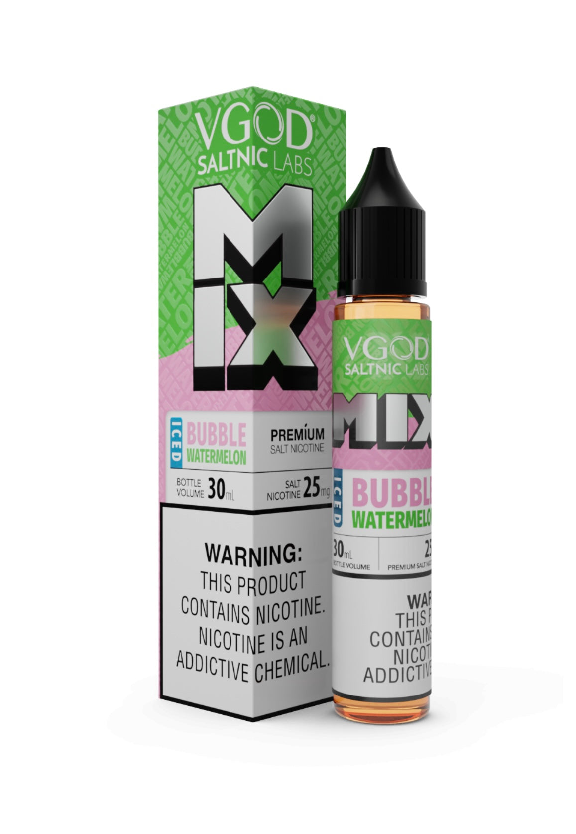 SALTNIC - ICED BUBBLE WATERMELON MIX 30ml