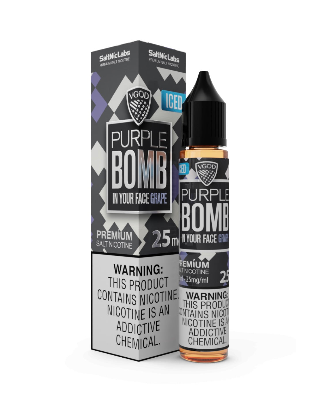 SALTNIC - ICED PURPLE BOMB 30ML