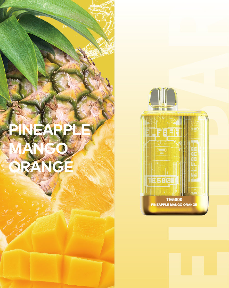 ELF BAR TE5000 - PINEAPPLE MANGO ORANGE