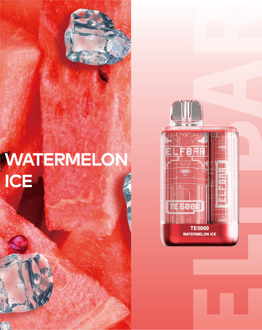 ELF BAR TE5000 - WATERMELON ICE