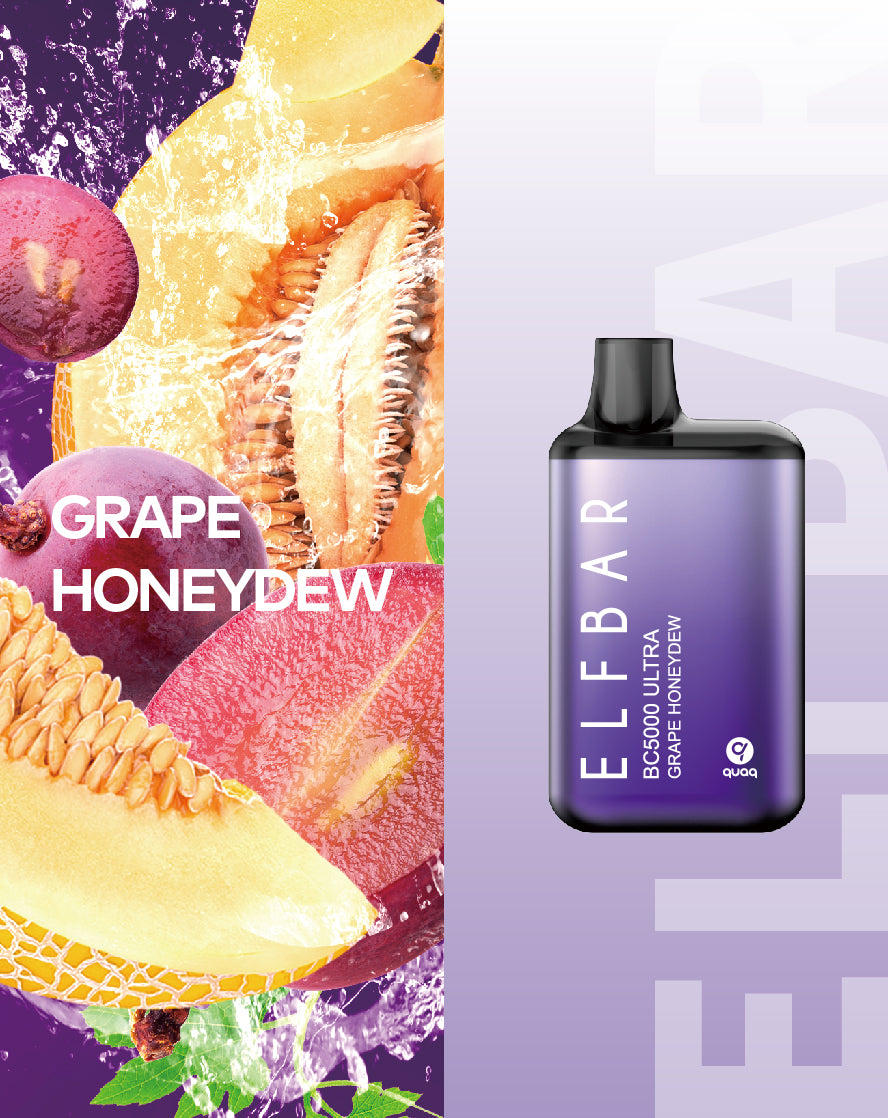 ELF BAR ULTRA - GRAPE HONEYDEW