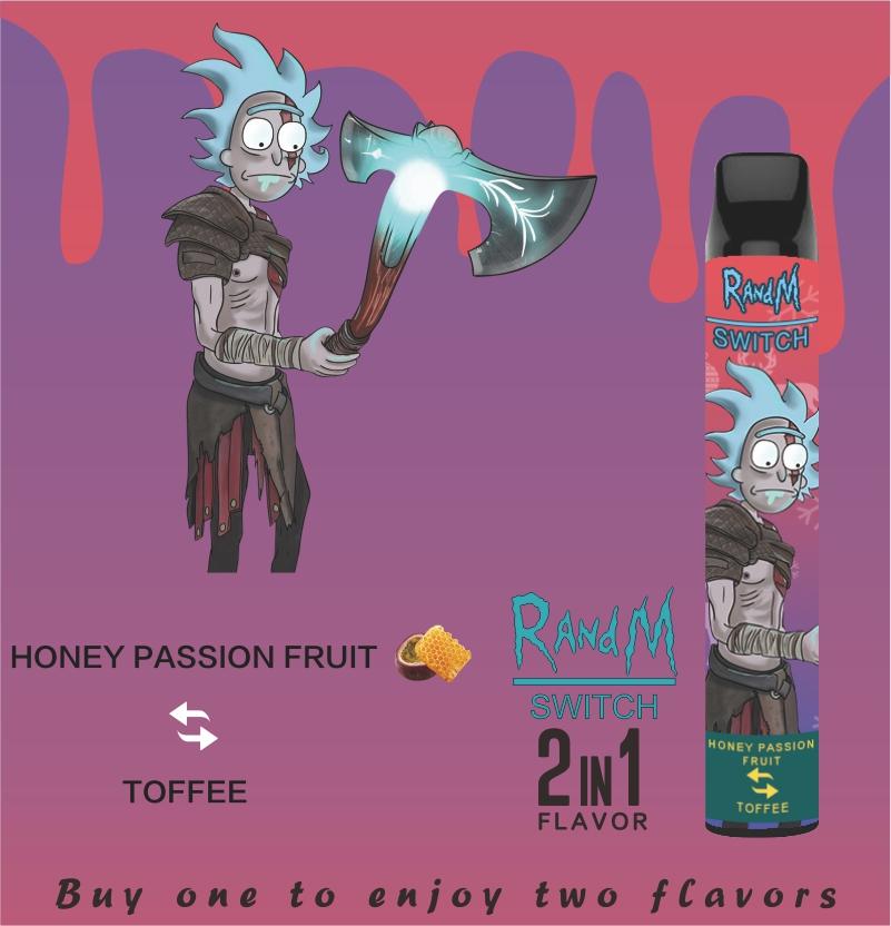 HONEY PASSION FRUIT & TOFFEE - RICK AND MORTY SWITCH