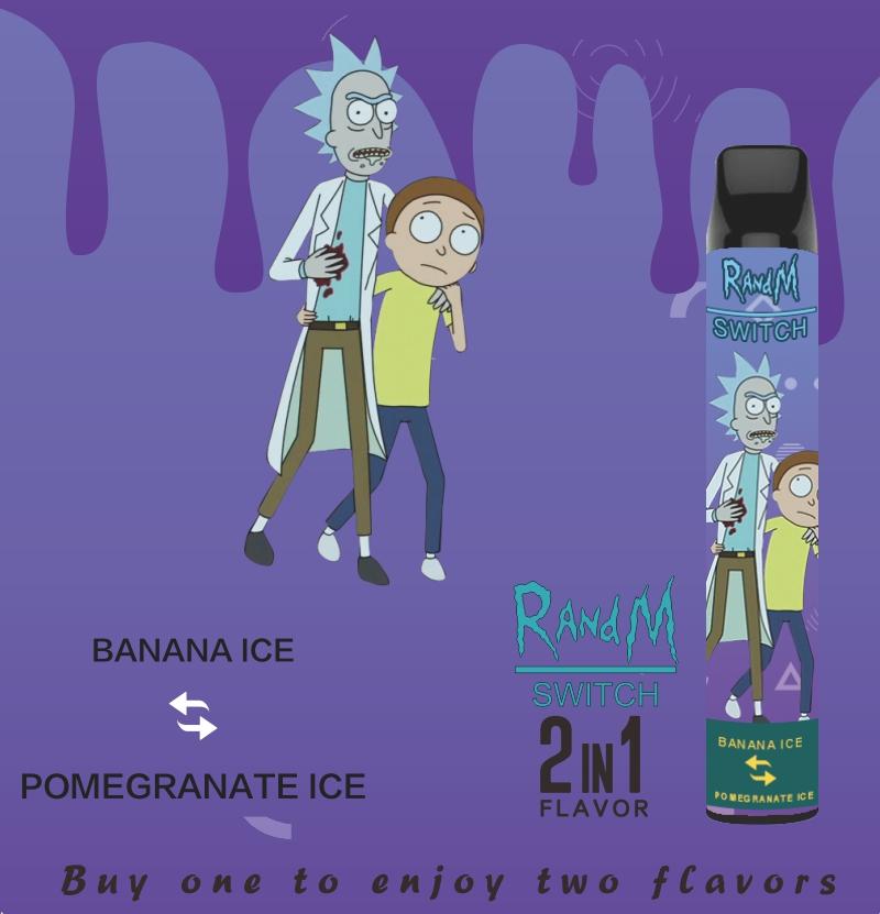 BANANA ICE & POMEGRANATE ICE - RICK AND MORTY