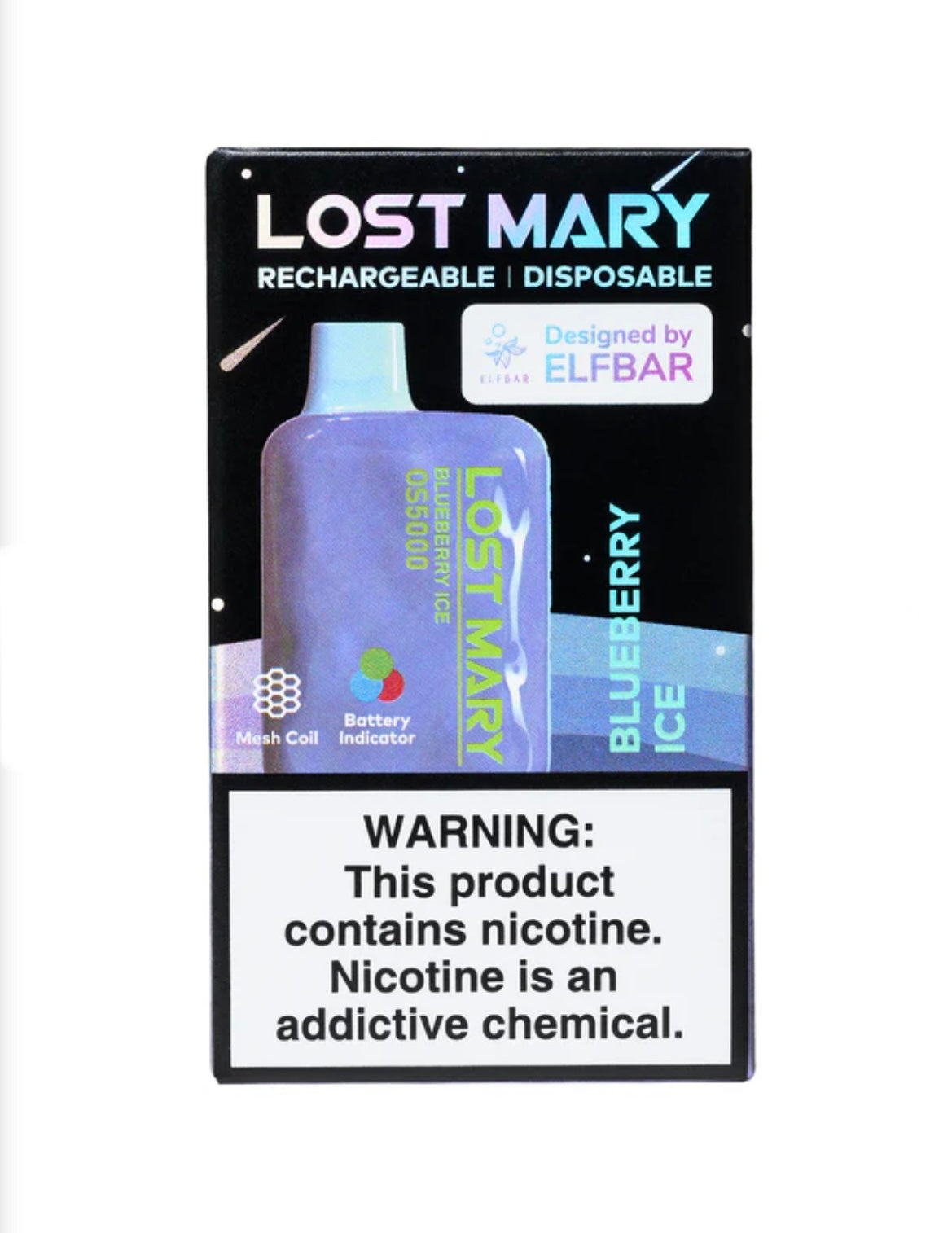 BLUEBERRY ICE - LOST MARY